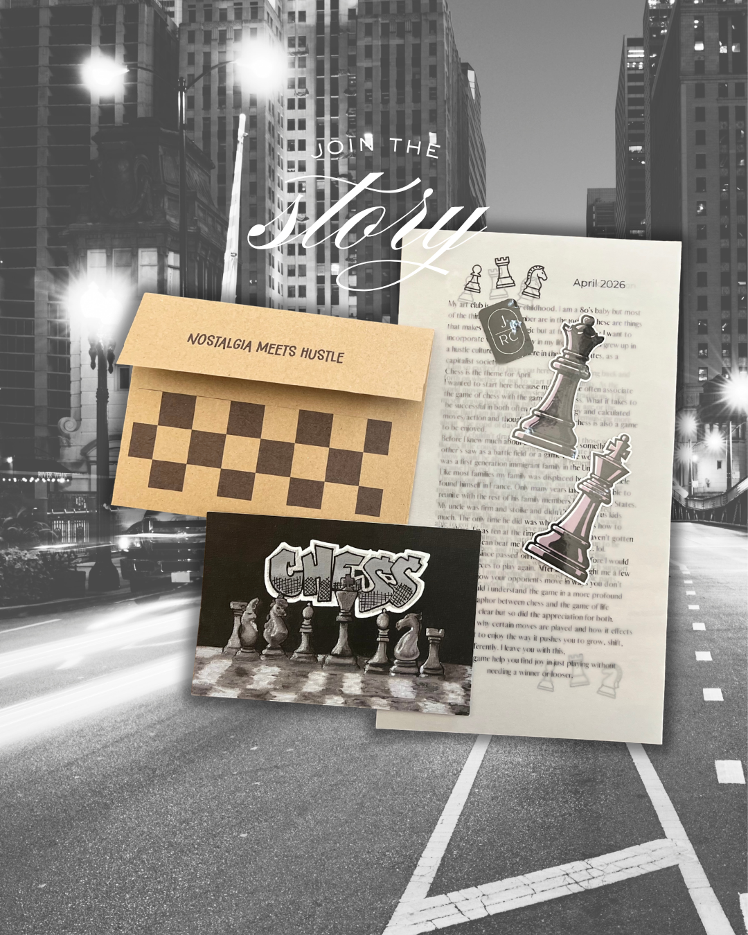 April's Mailer -Chess not checkers